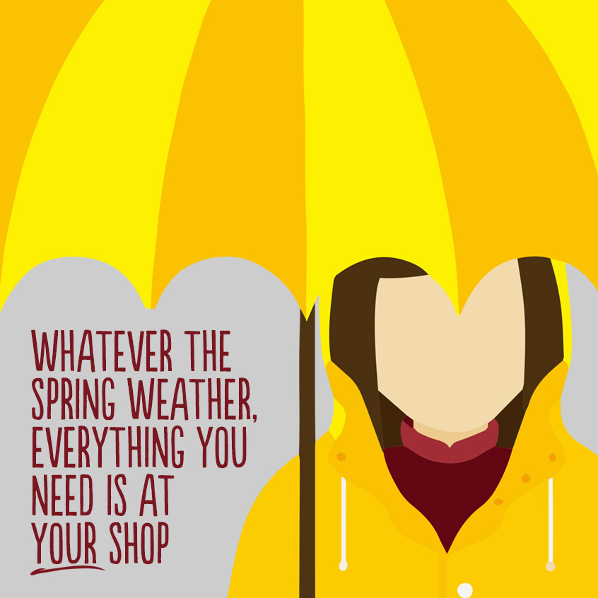 Time for spring at the Shop