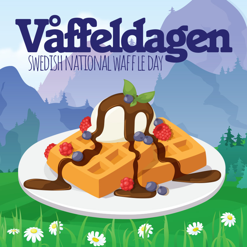 Happy Våffeldagen!